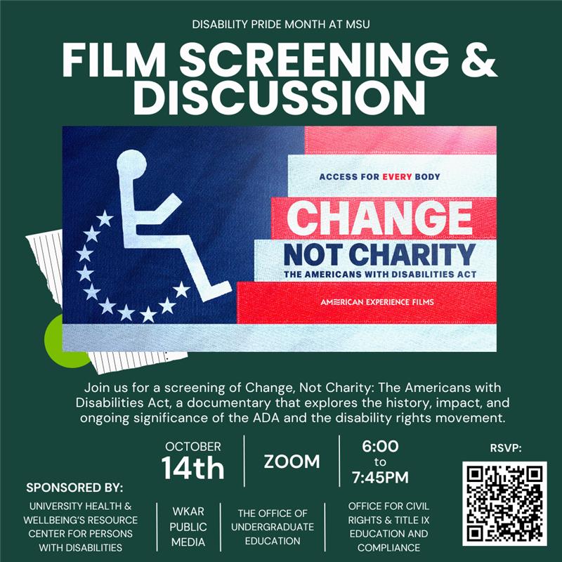 MSU_RCPD's tweet photo. HAPPENING TOMORROW - EVENT NOW ON ZOOM (Webinar ID#: 981 9865 6363)! The film screening and discussion will be held on Tuesday, October 14th from 6 to 7:45 pm via Zoom webinar. Thank you to our event sponsors for making this event possible!

Webinar Link: https://t.co/KVaeXHKK0h https://t.co/XlthrCFOUa