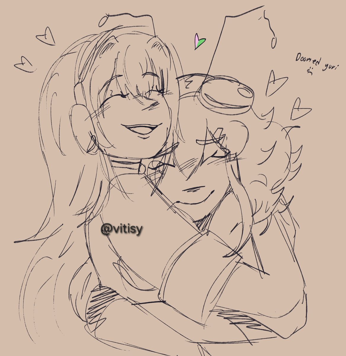 vitisy's tweet image. the discord server seemed to like these doodles so here you go ^⁠_⁠^

#YCCM3 #projectdivadeepblue