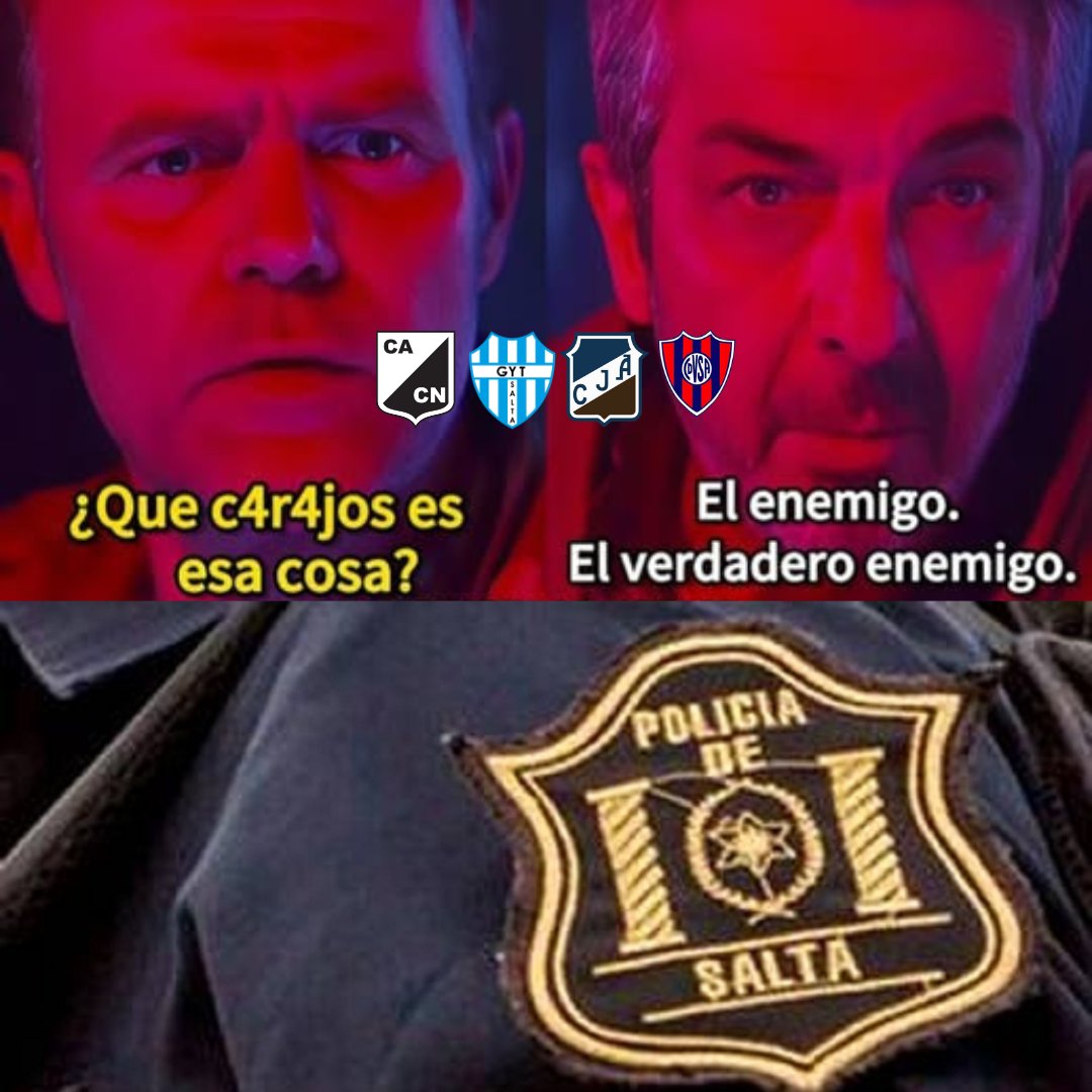Cuando se unen los hinchas de los clubes de fútbol de Salta...