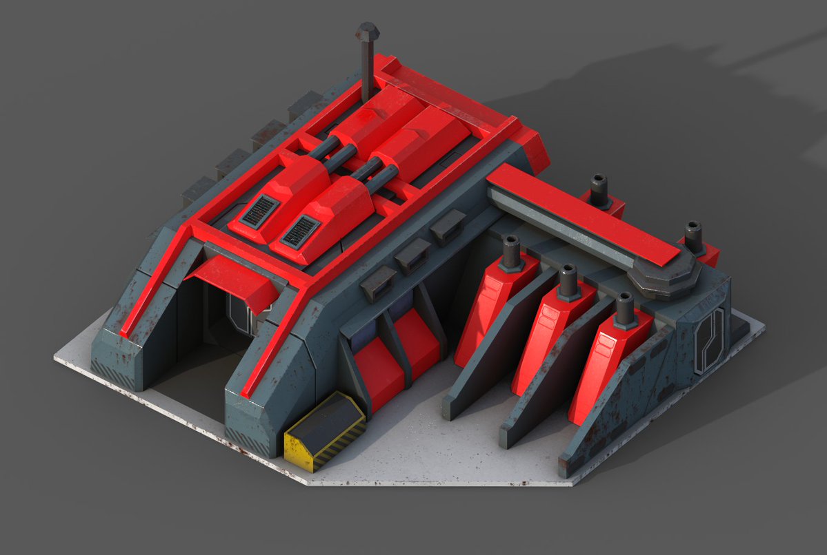 SyphoticART's tweet image. A Barracks Commission for PowerPlayRTS.

Very happy with how this has ended up looking in-engine! 

Make sure you check out their project, looks damn interesting so far! 

store.steampowered.com/app/3010280/Po… by @aminerehioui