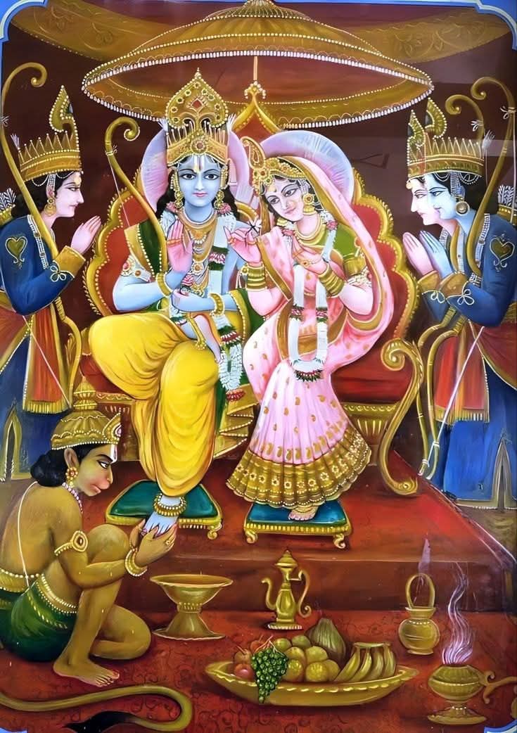 प्रभु श्रीराम मर्यादा, करुणा और धर्म के प्रतीक हैं।
जिनके नाम से अंधकार मिटता है और हृदय में प्रकाश भर जाता है।
जय श्रीराम!🙏🏼🚩