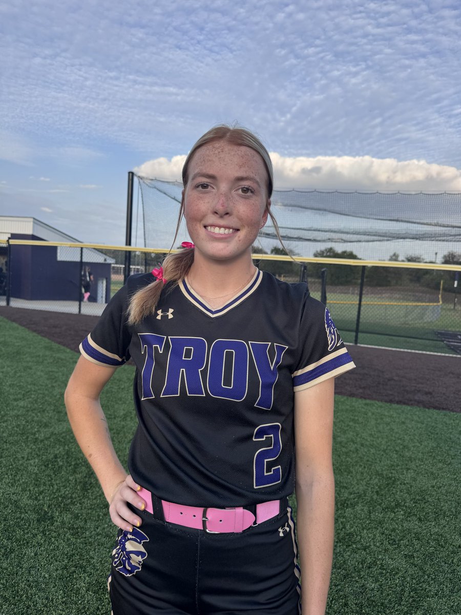 TBHSSoftball's tweet photo. Varsity Sb gets 2-0 win vs Silex in last regular season game. Dennis and  Jacobsmeyer split the game throwing a shutout w/7 K’s combined!  Player of game is Kolie Fetter barreling the ball in all 3 AB’s! https://t.co/SjQDpqN8dz