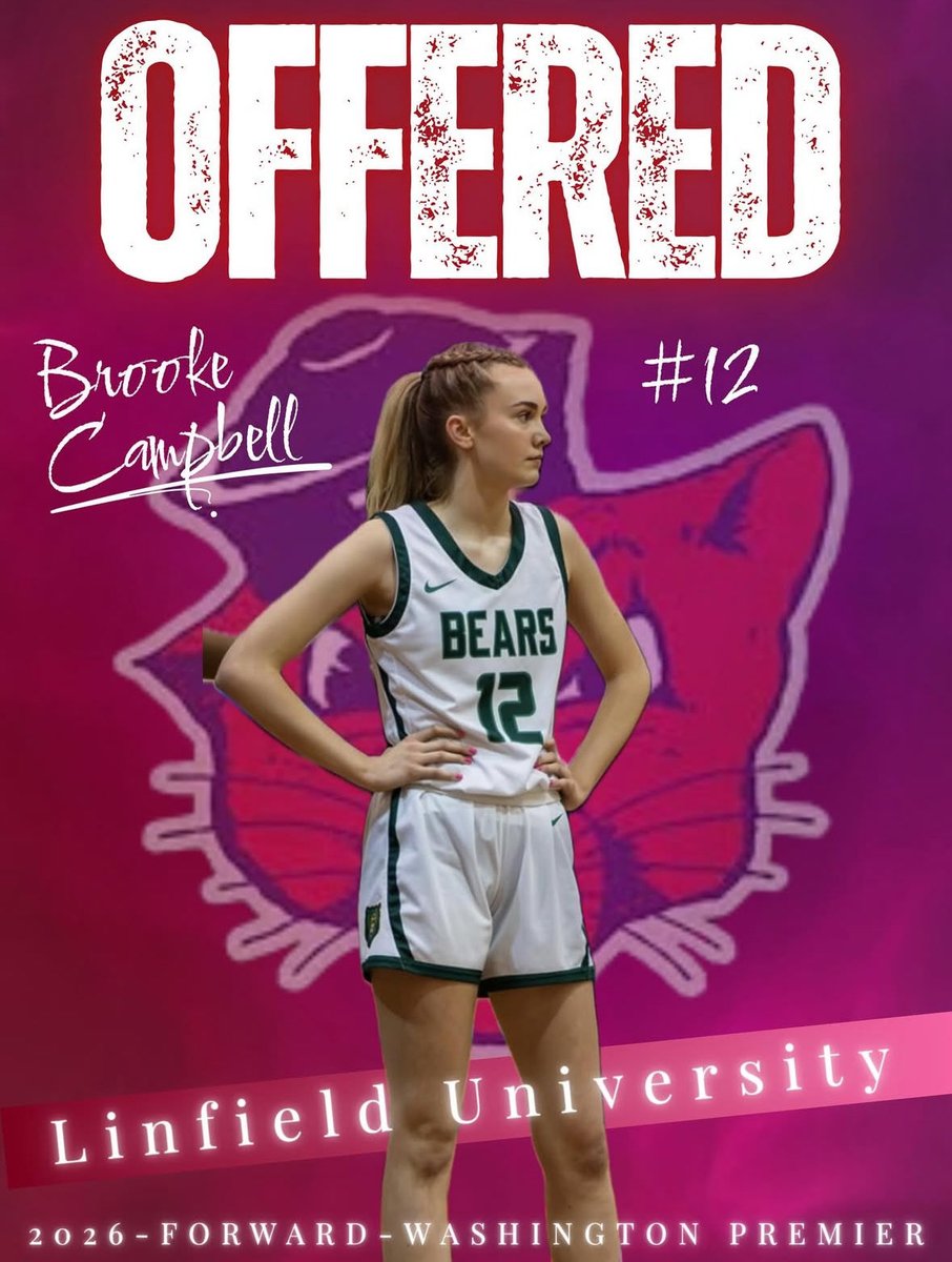Excited to share I have been given an official offer by Linfield University! Thank you Coach Casey and Jeremy for providing me this amazing opportunity! Go Cats! <a href="/linfieldwbb/">Linfield Women’s Basketball</a>