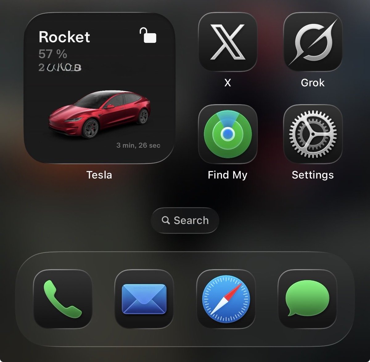 TechOperator's tweet image. These ads are getting ridiculous. 

Tesla dropped Tron right on my home screen.

It’s my iPhone and a slippery slope.