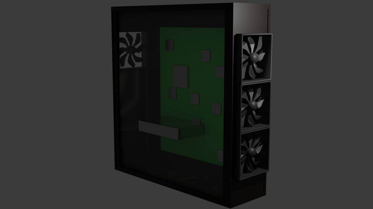HACTHMWko3w3q34's tweet image. ディティールが終わってるデスクトップPC
#Blender　#Blender初心者　#3DCG