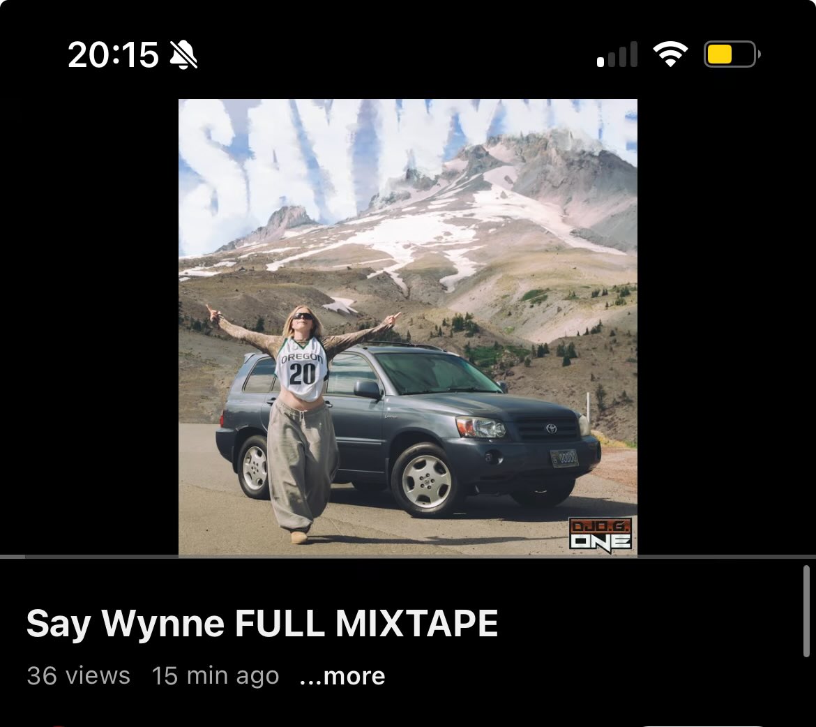 Pressed play on the new Wynne mixtape and I’m immediately greeted with a beautiful and familiar sound… yeah I’m gonna love this