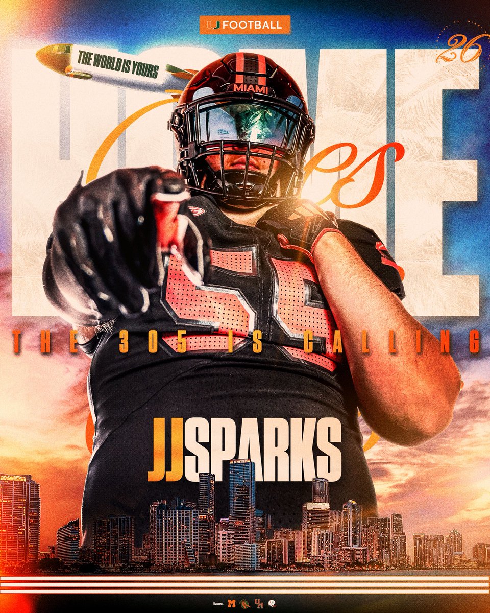 I’ll be back home in the 305 Friday for Canes vs Cardinals‼️🙌 <a href="/CanesFootball/">Miami Hurricanes Football</a> <a href="/coach_cristobal/">Mario Cristobal</a> <a href="/CoachMirabal/">Alex Mirabal</a> <a href="/CoachDanHajjar/">Danny Hajjar</a> <a href="/Coach_Rothwell/">Justin Rothwell</a> <a href="/dtrain2901/">DENNIS SMITH</a>