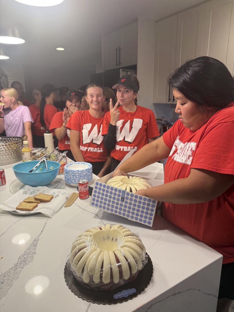 Team dinner before we head to Hastings tomorrow!!!
Spaghetti, meatballs, salad, and Bundt cake. Thank you. 
#WeAreWestside #Rollside