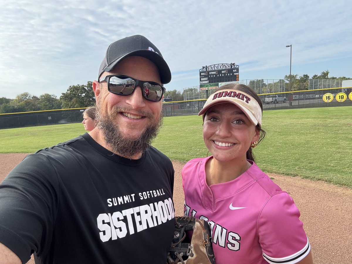 Honored to be picked by <a href="/paige_brayy/">Paige Bray</a> today for <a href="/rshs_softball/">Summit Softball</a> Teacher Appreciation.  She embodies the servant leadership, work ethic,  competitive drive, and grit that has defined this program for decades!! Watch out districts!