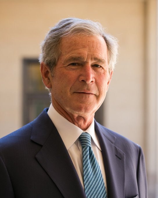 WakeUpPatriott's tweet image. George W. Bush will be remembered as?