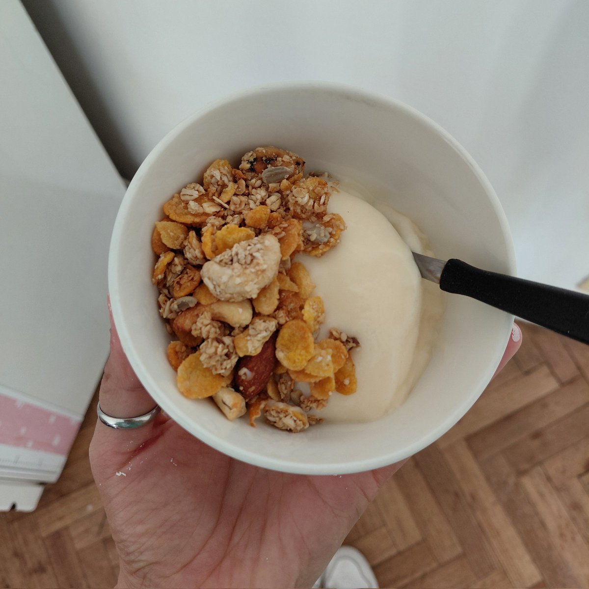 linopuddin's tweet photo. 13/10
solo me faltó tomarle foto a la banana, pero ni es tan importante. https://t.co/cCvvFuC936
