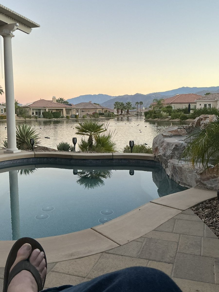 Nancy and I are resting in Rancho Mirage after an awesome 6 days preaching &amp; then training staff for Chris &amp; Nan Bell @ 3 Circle team in beautiful Fairhope, AL; then another 2 days speaking in Houston @ the Level Up Conference for Jim Putman &amp; the Relational Discipleship Network.