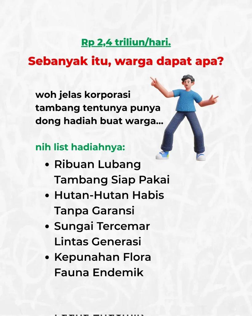Pemerintah pusat memotong anggaran pemda, mereka tidak menyadari kalau uang yng pempus kelola itu datangnya dari daerah.