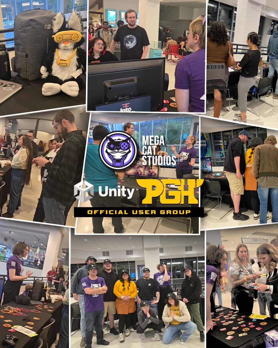 megacatstudios's tweet image. What a killer night! 🕵🏻 Thanks to everyone who joined us for the MCS x @unity® PGH 21+ Murder Mystery Night at the @KaminScienceCtr last Friday!
We loved seeing everyone enjoy the experience. We hope to see you again at our next event! Stay tuned on Meetup and our social media…