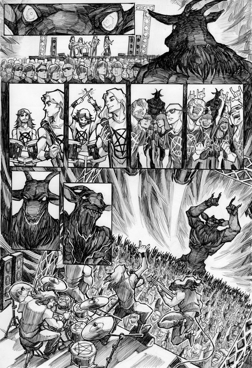 Hello #PortfolioDay !  I can draw you a comic with ballpoint pens. Happy to work on interiors and/or assistant work in comics and manga! 

📧 : yayato077@gmail.com