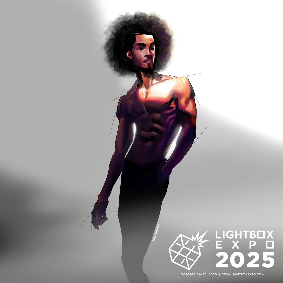 IMJ0SHUALE0NARD's tweet image. LA next week 🙌🏿 @LightBoxExpo @wacom #wacom #lightboxexpo #joshualeonardart #leonardstudios