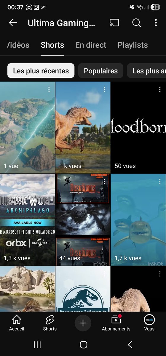 UltimaGamingFr's tweet photo. #UltimaGamingFrance #JurassicWorldEvolution3 #JWE3 #PlayStation5

Retrouvez des a présents la totalité des vidéos :
Trailers 
Présentation
Gameplay 
ITW Développeurs 
Dinosaure Data Base 
100% du contenu présenté de Jurassic World Évolution 3 est disponible sur la chaîne 

Ultima https://t.co/tjIdSc0SdQ