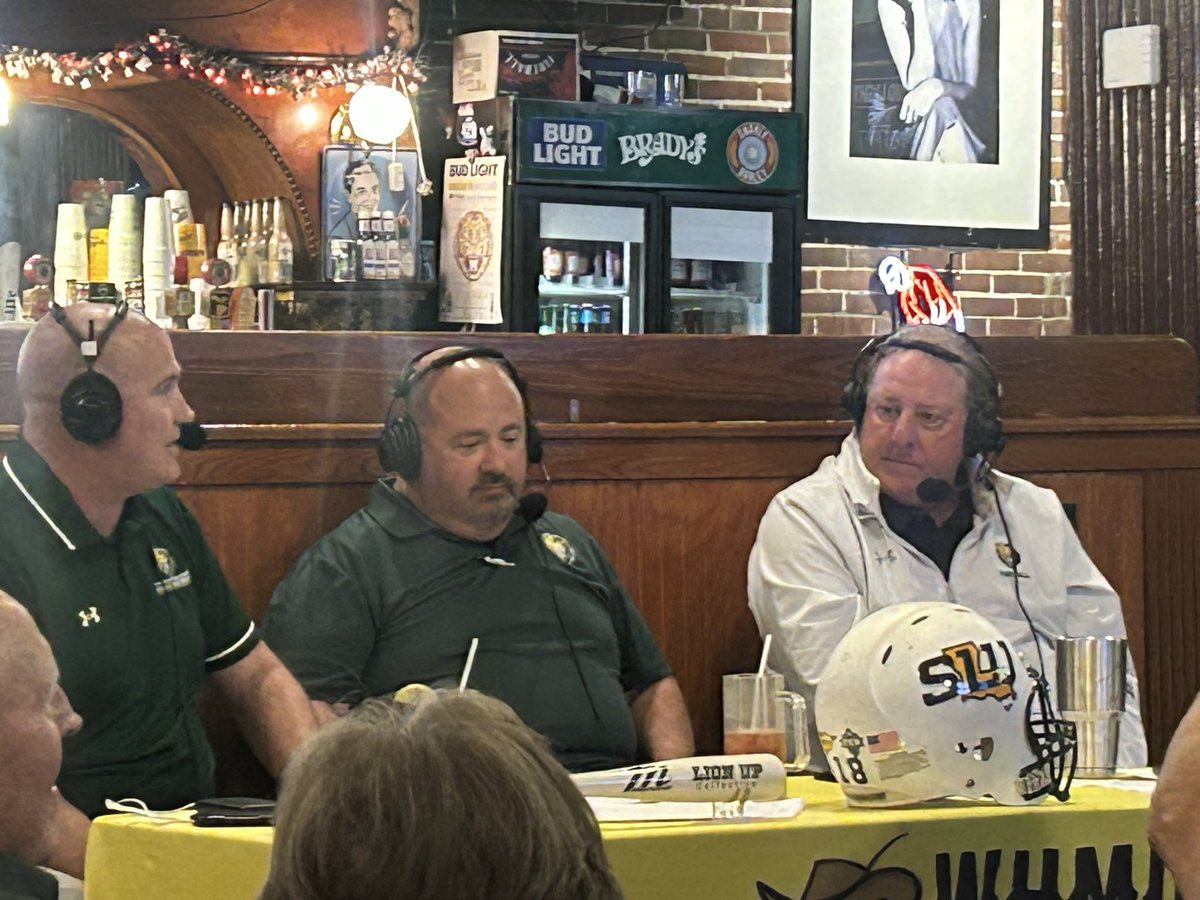 Southeastern Football (@lionupfootball) on Twitter photo Thanks to Hammond Chief of Police Edwin Bergeron Jr. for being tonight’s Community Spotlight Guest on Inside Southeastern Football with Frank Scelfo
#LionUp | #TheStandard Thanks to Hammond Chief of Police Edwin Bergeron Jr. for being tonight’s Community Spotlight Guest on Inside Southeastern Football with Frank Scelfo
#LionUp | #TheStandard