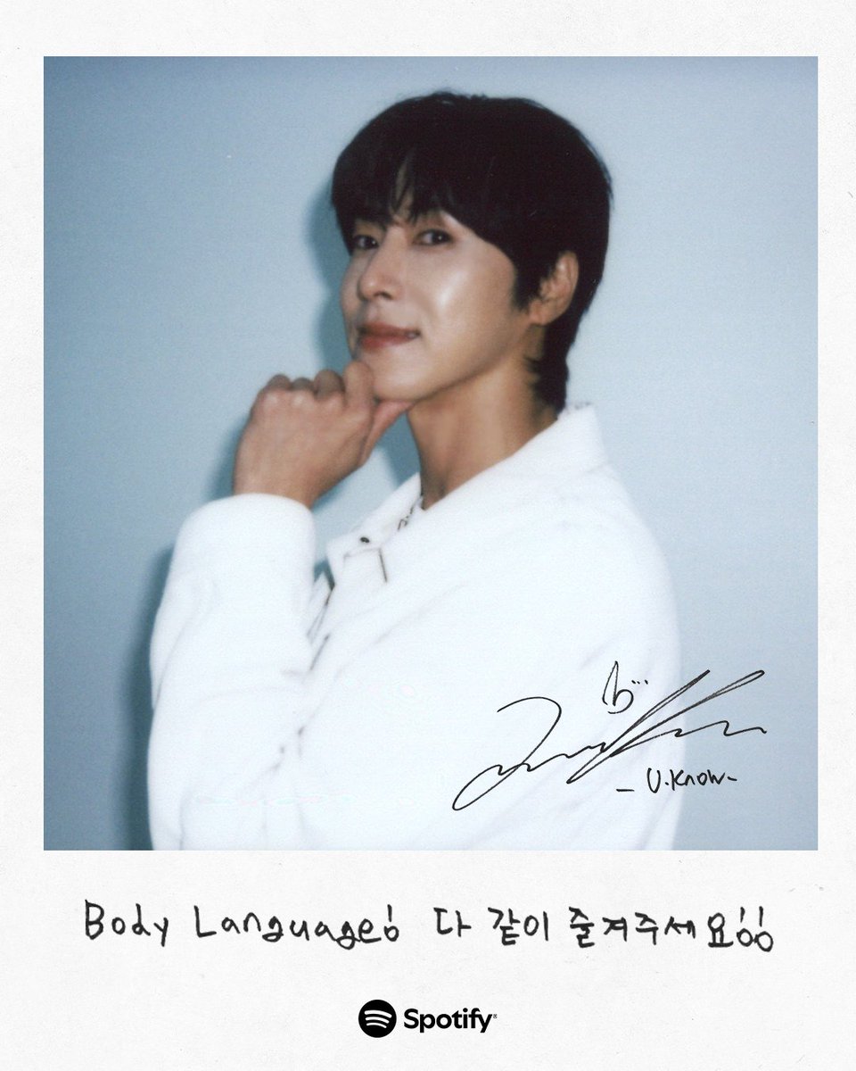 유노윤호와의 대화에서 말은 필요하지 않아요
언제 어디서든 통하는 춤이 있으니까요🕺

U-KNOW의 신곡 ‘Body Language’를
지금 스포티파이에서 프리하게 즐겨보세요!
🎧spotify.link/l4l1GpKHqXb

<a href="/TVXQ/">TVXQ!</a>