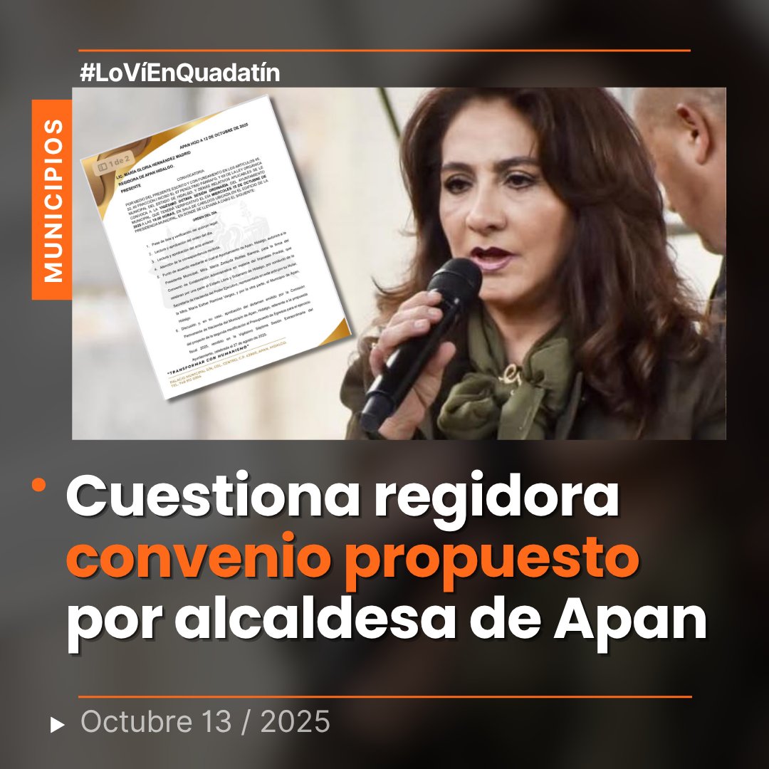 Quadratin_Hgo's tweet image. 🔴👉 La regidora hizo un llamado a la ciudadanía a mantenerse informada sobre las decisiones que se tomen en el cabildo.
acortar.link/AtKA2T
#LoVíEnQuadratín