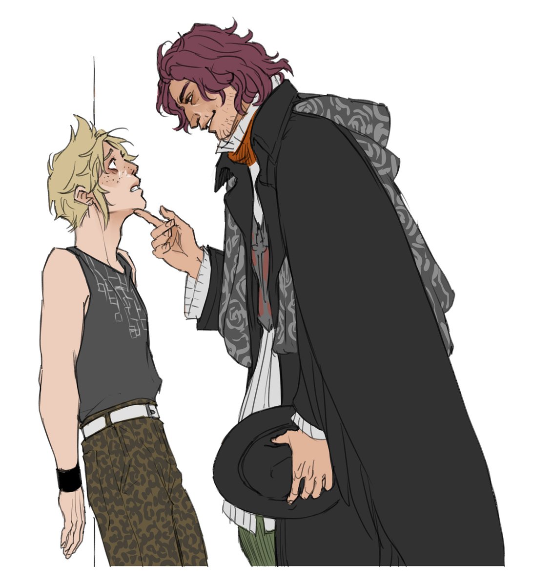 Whumptober Day 12 - Finger under chin
#whumptober2025 
For Ellay