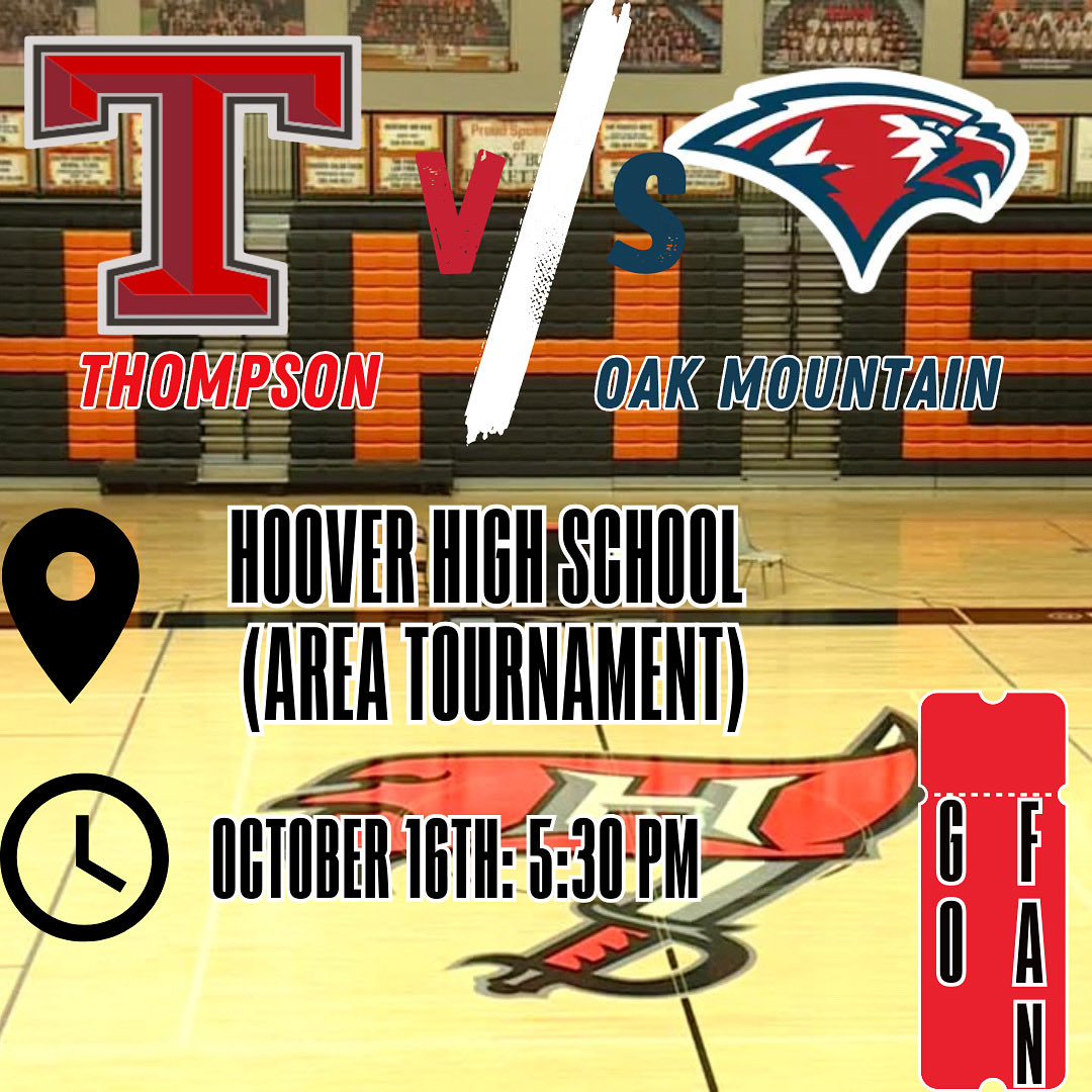 Good evening Warrior Nation! Happy Monday! The volleyball team travels to Hoover for the Area Tournament on Thursday! Go support the Warriors this Thursday at Hoover!