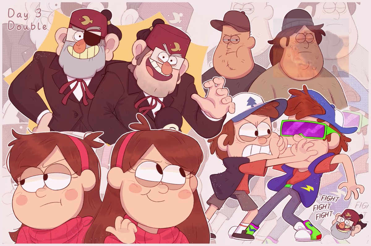 Day 3: Double
#gravityfalls #GFtober2025