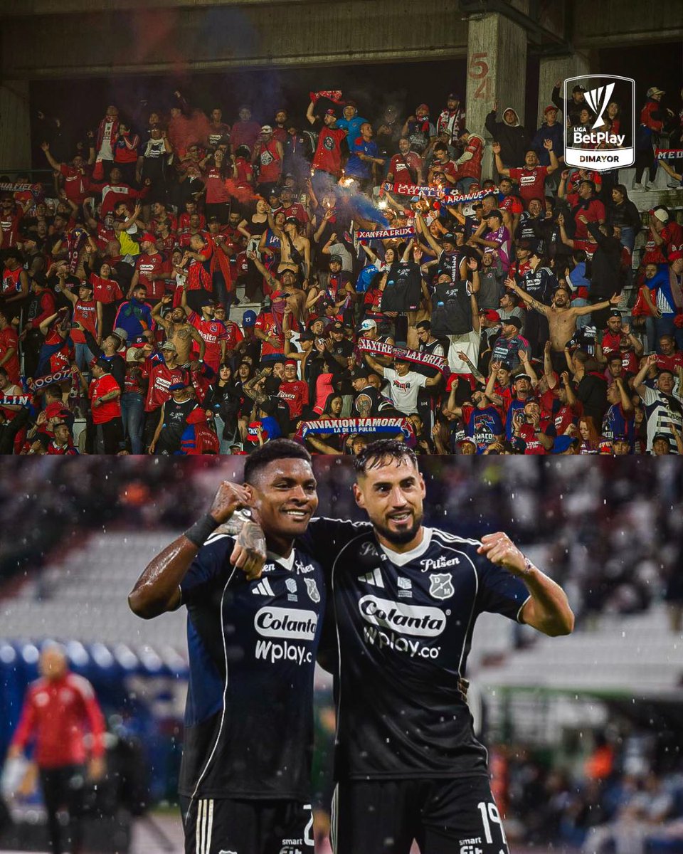 LigaBetPlayD's tweet image. El poderoso pasa la aplanadora en Manizales.🚜
El Rojo de la montaña es tercero con 27 puntos y un partido menos.
Once Caldas 1 - 5 Medellín

#UnaLigaConMásPasión #LigaBetPlayDimayor #fpc #futbolcolombiano