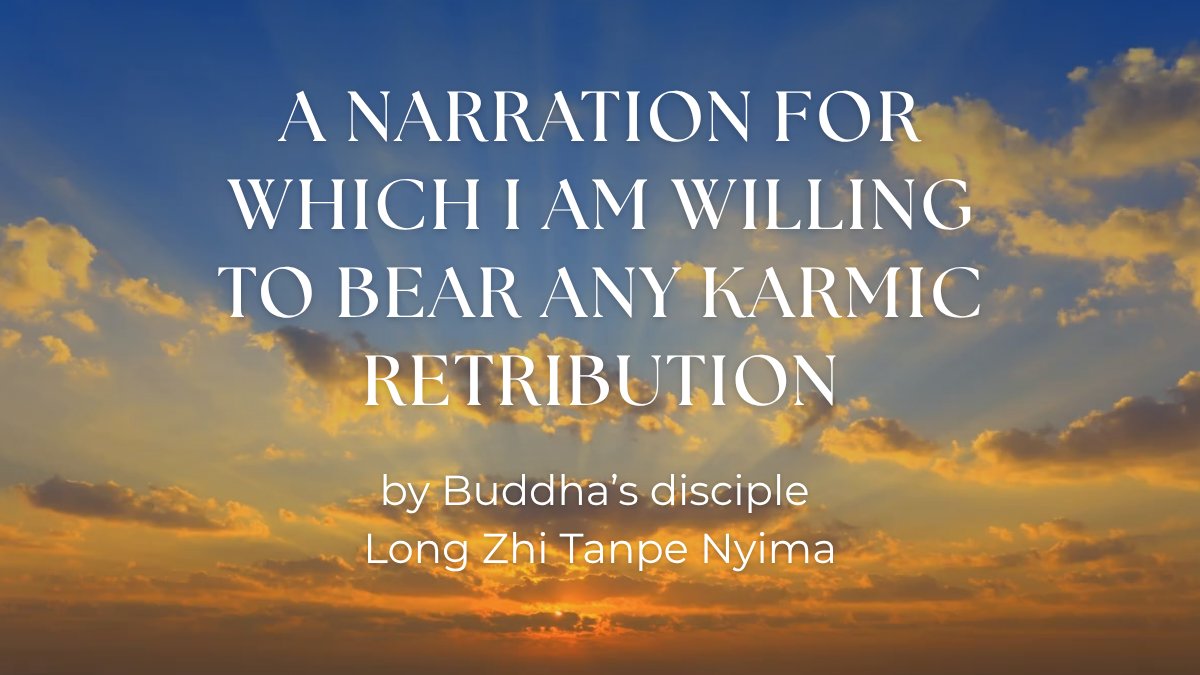 TrueDharma01's tweet image. A Narration for Which I Am Willing to Bear Any Karmic Retribution
H.H. Dorje Chang Buddha III Wan Ko Yeshe Norbu Holiest Tathagata has come to this world again. Everyone knows that there is no other holy person in this world whose noble moral character and Five Vidyas wisdom can…