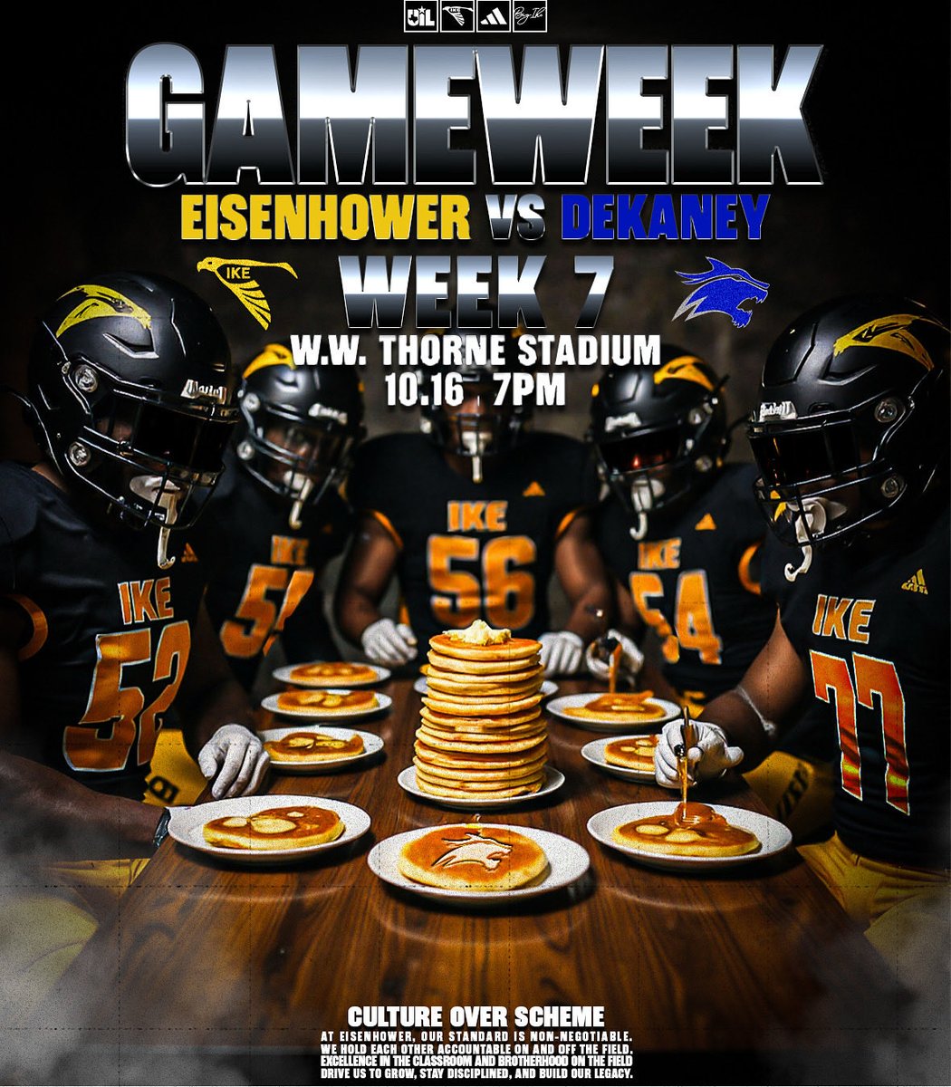 Forever the Motto: 1-0‼️ We’re blessed to have another opportunity to go 1-0. WE ARE, BIG IKE, SWOOP🦅 #CultureOverScheme #BIGIKE