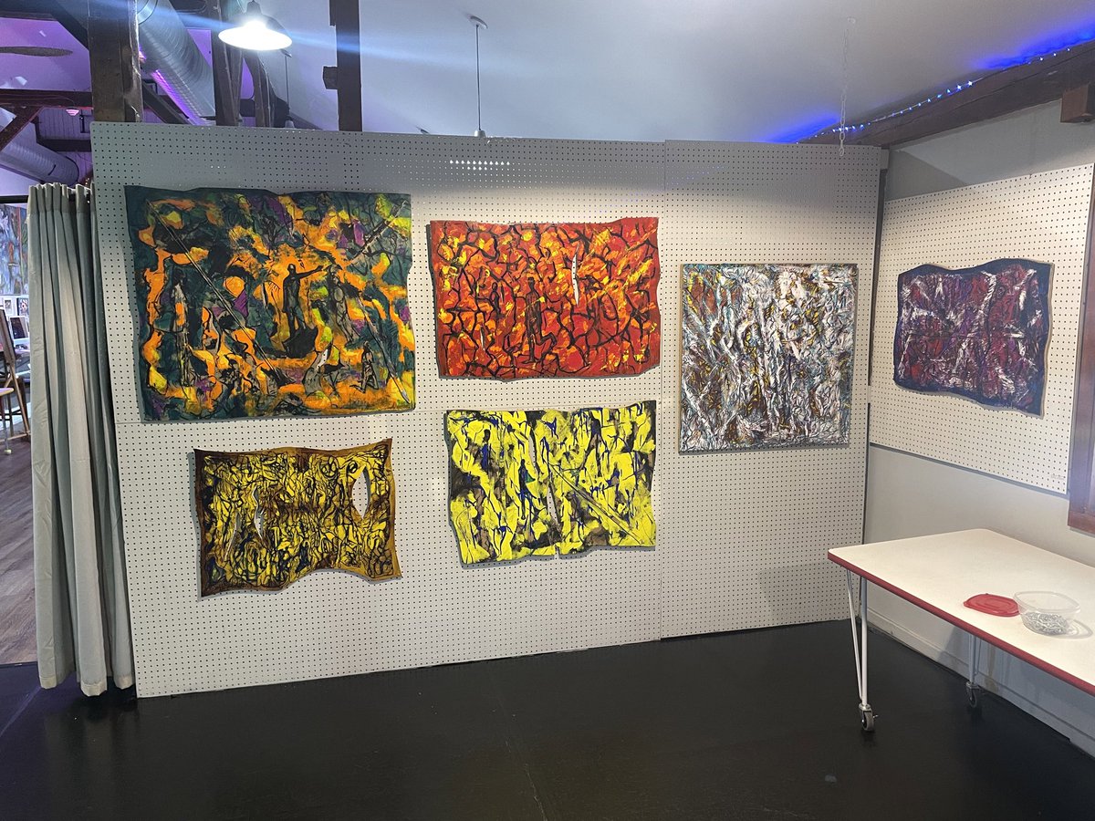 RutkowskiNathan's tweet photo. Show is up at @studio67medford until October 25th.

Opening is October 5th Sunday from 2-5

67 N Main St
Medford, NJ  08055
United States 

#nathanrutkowskiartist #studio67 #njarts https://t.co/4ndt5oOaxW