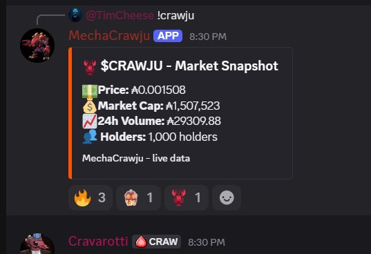 1K HOLDERS CONGRATS CRAWJU NATION 🔥🔥