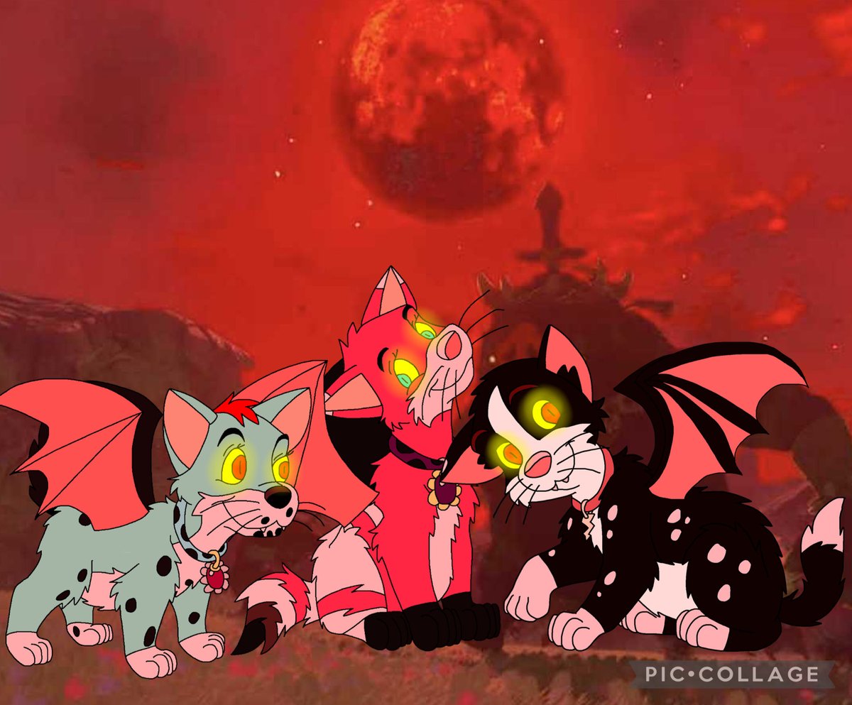 ar the troublesome trio <a href="/UniquePup102/">🐾 𝒥𝓊𝓈𝓉𝒾𝓃𝑒 Josephine ᴊᴇᴢᴇʙᴇʟᴀ Dalmatian 🐾</a>  my daughter   and I are werecats we shall strike fear and chaos wherever we go! And with our alpha in the mix <a href="/XLightingJr101X/">🐾⚡ 𝐿𝒾𝓁 𝐿𝒾𝑔𝒽𝓉𝓃𝒾𝓃𝑔 𝒥𝓇 WareBat kitten</a>  we shall make noise and  cause terror!