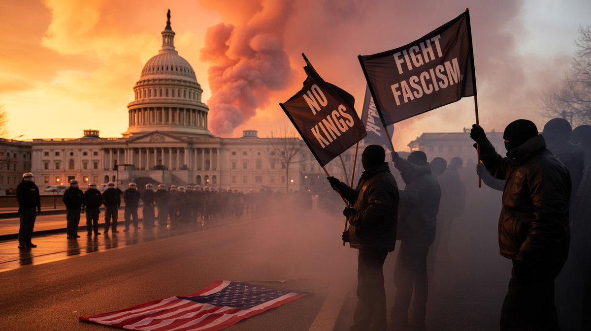 FloppingAces's tweet image. If you think “No Kings Day” is about Trump, you’ve missed the point.
This is about tearing down the entire framework of American life, property, family, faith, free enterprise.
The people organizing this don’t want reform; they want replacement.
The Oversight Report calls it a…