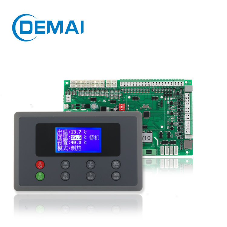 gzdaimc's tweet image. Air-Cooled Heat Pump Controller with RS485 Interface for PLC Programming Water Source AC Circuit Board