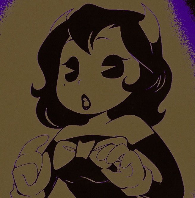 shequitegal's tweet photo. ᅠ ᅠ ᅠ          ┈ bendy and boris are back? wow. . . https://t.co/P6g62ppLBQ