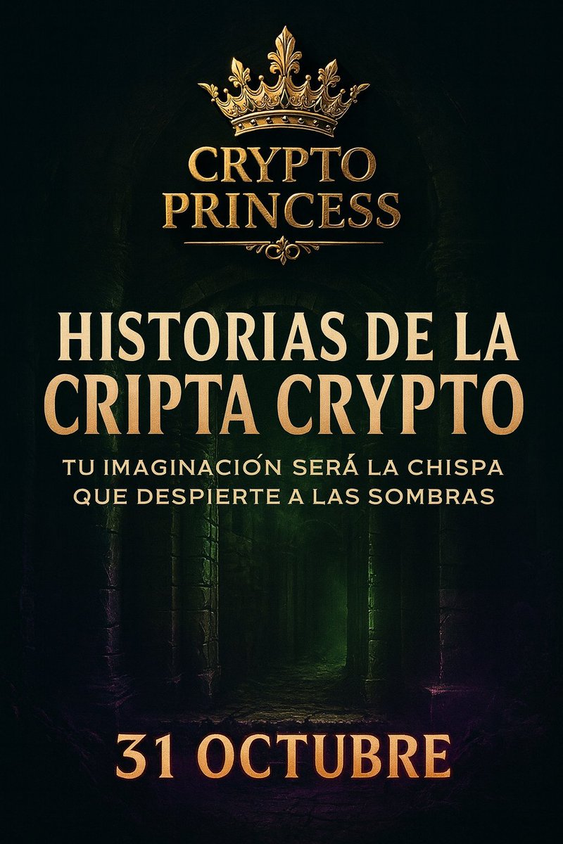 🕸️👑 Historias de la Cripta Crypto 👑🕸️

Este Halloween las sombras despiertan…
⚔️ Solo los más valientes se atreverán a invocar su historia.
⏳ 30 de octubre, 10pm (VEN) – las puertas de la Cripta se cerrarán.
🏆 31 de octubre – el nuevo rey o reina será coronado.

👉 ¿Te