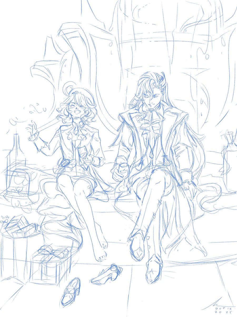 Happy birthday #Furina  💙👑

#neuvifuri #GenshinImpact