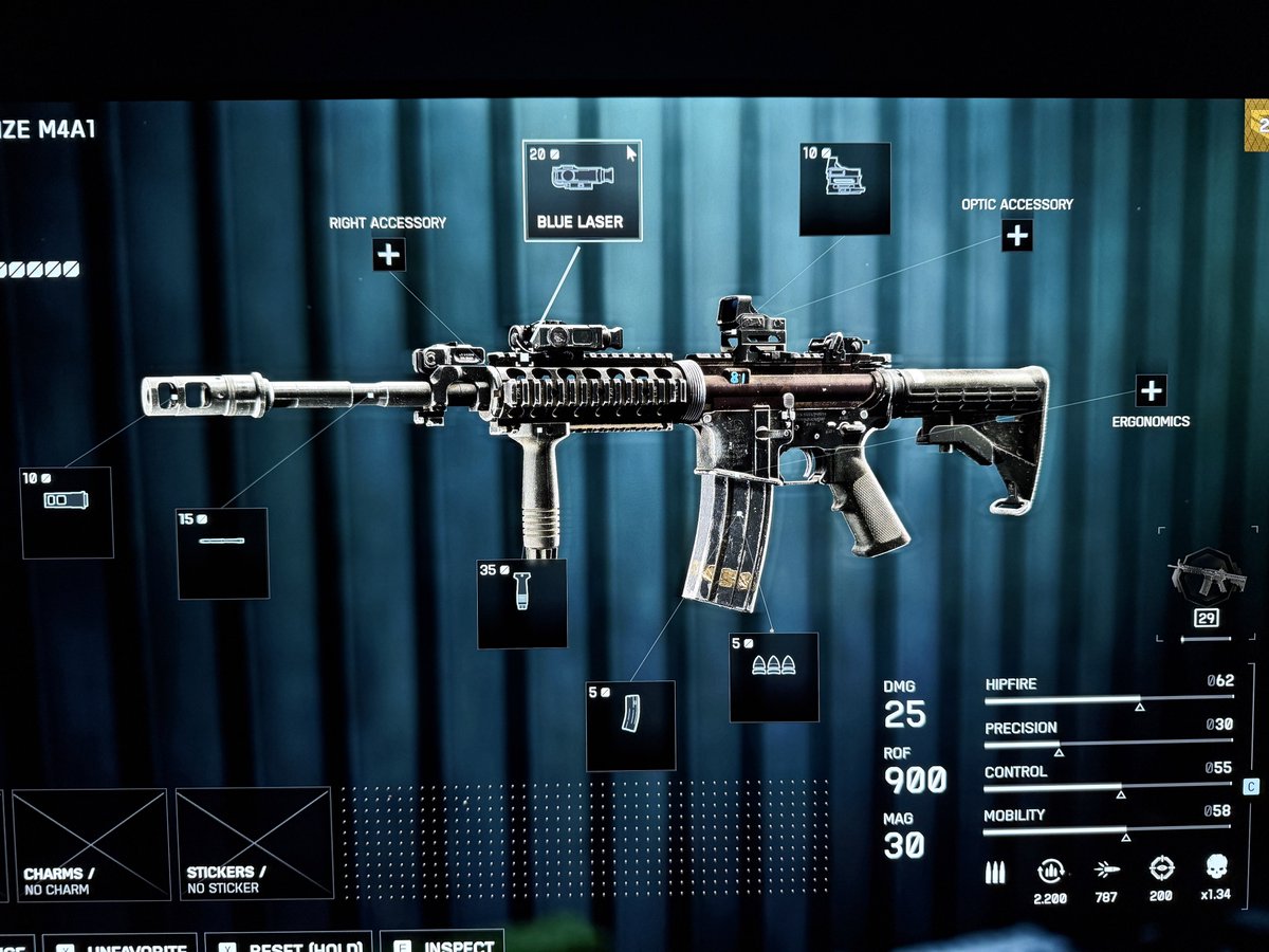 M4 حق مسافات قريبه هيب فاير و بعيده ثابت بس لو يخففون البلوم 🔥