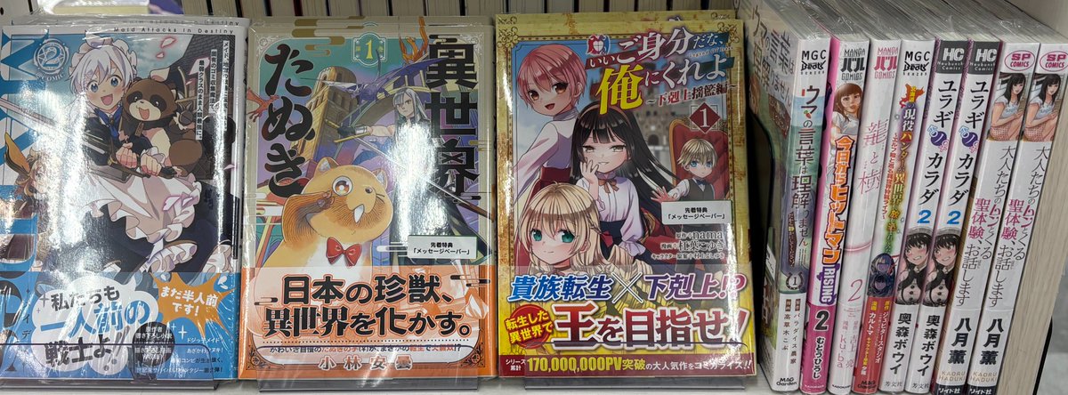 特典付き、S級冒険者が歩む道、入荷です！！