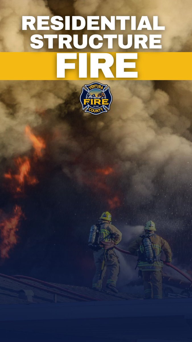 VCFD_PIO's tweet image. VCFD along with LA County Fire is on scene of a working structure fire in the 2100 Block of Wimbledon Circle in Westlake. Arriving units reported heavy smoke and fire from one unit of a single story duplex, with extension into the adjacent unit. 

Firefighters performed a primary…