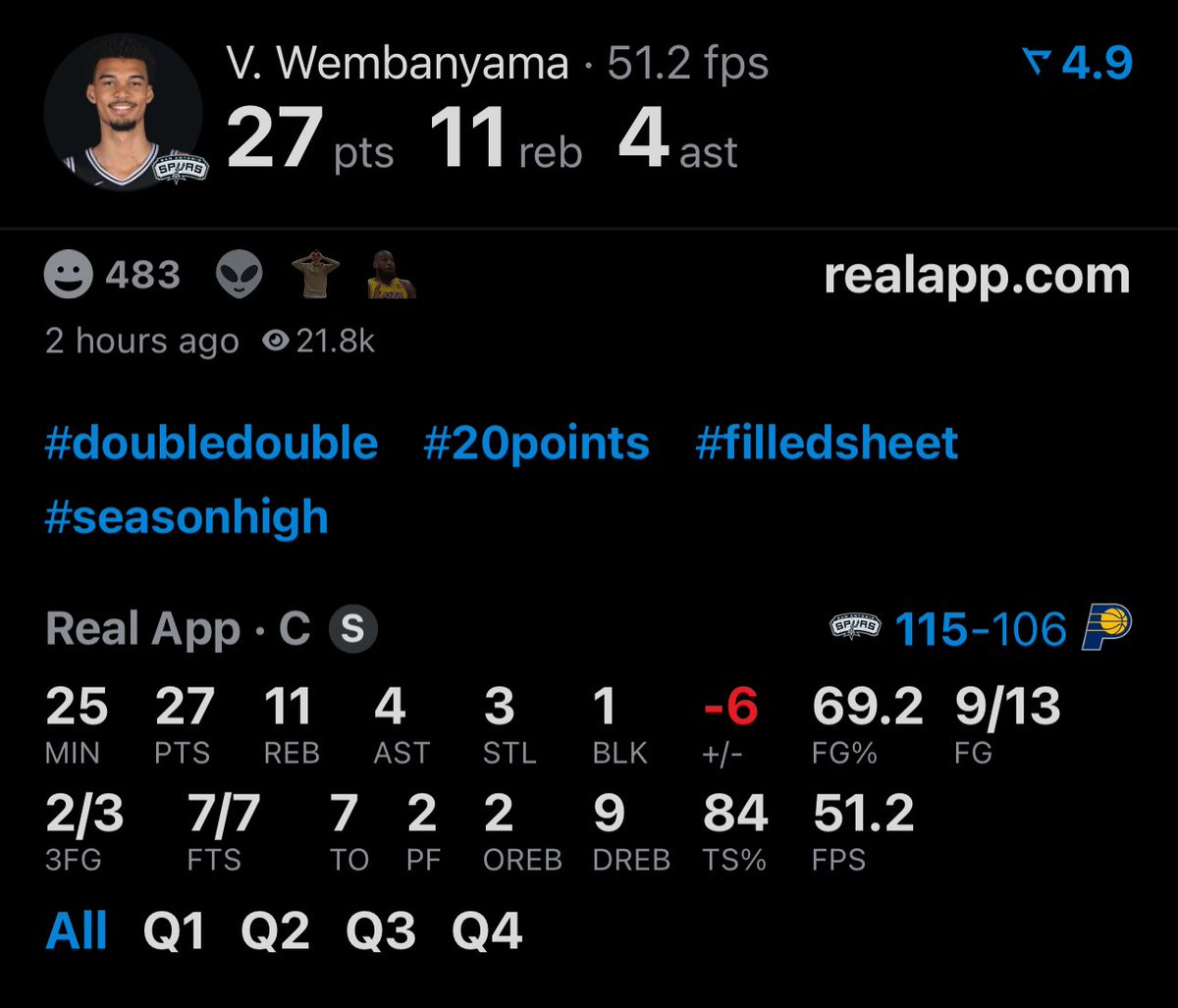 Good luck, NBA.

Wemby is coming different this season. (via <a href="/realapp_/">Real Sports</a>)