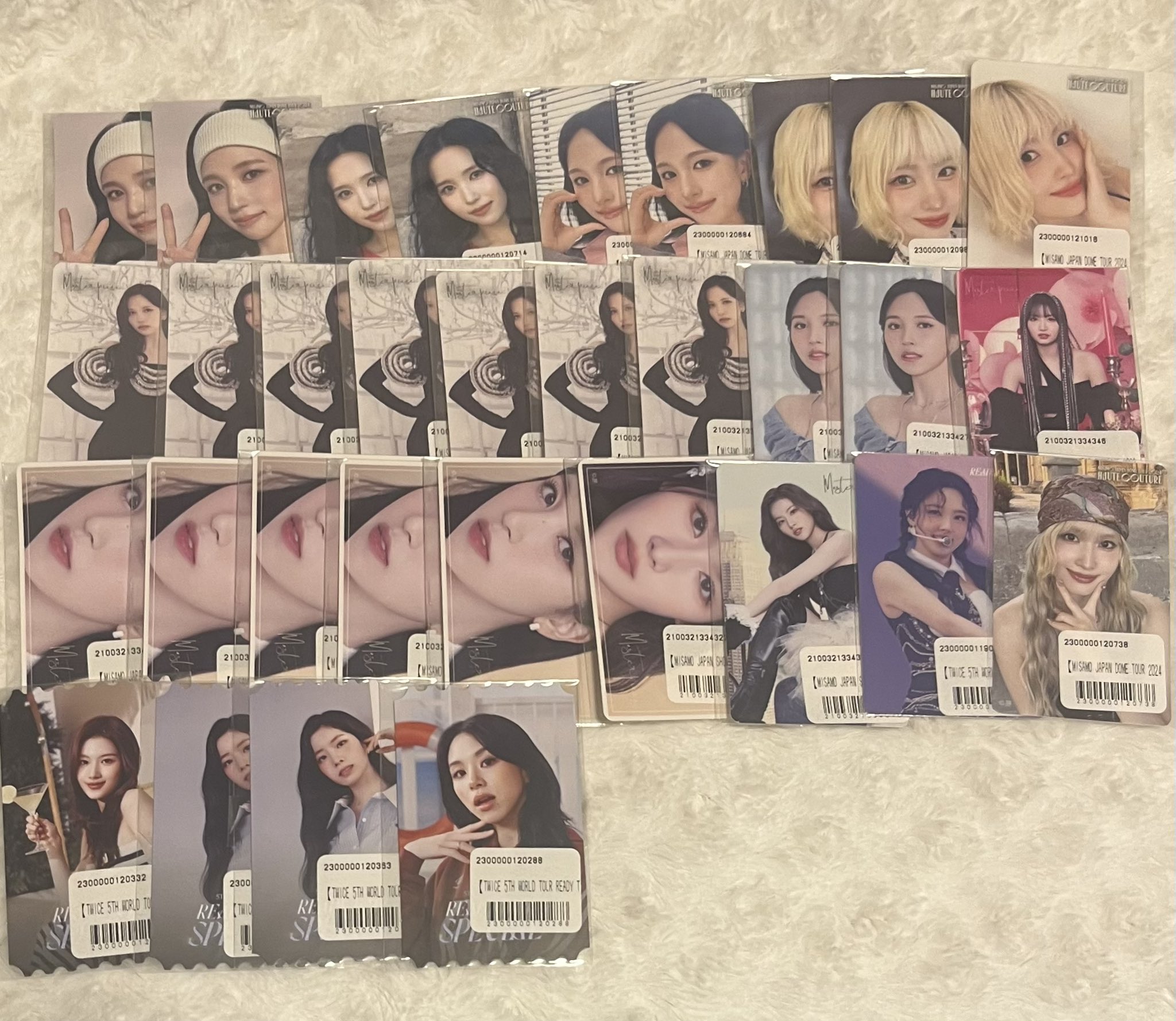 TWICE MISAMO サナ　直筆サインソロポラ　オンラインくじ TWICE - misamo ミサモ オンラインくじ サナ セットの通販 by