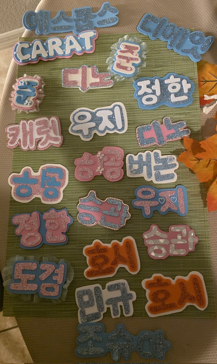 lebeka268's tweet photo. Making lightstick name tags for the upcoming #SEVENTEEN concert. 
These are a few so far &amp; looking to sell for $5. If you see one you like I can set it aside. I will be attending the concert in FL and can give it to you. Customization Avilable #SCOUPS #WONWOO #woozi #HOSHI #THE8 https://t.co/2ipUTAQ4Ee