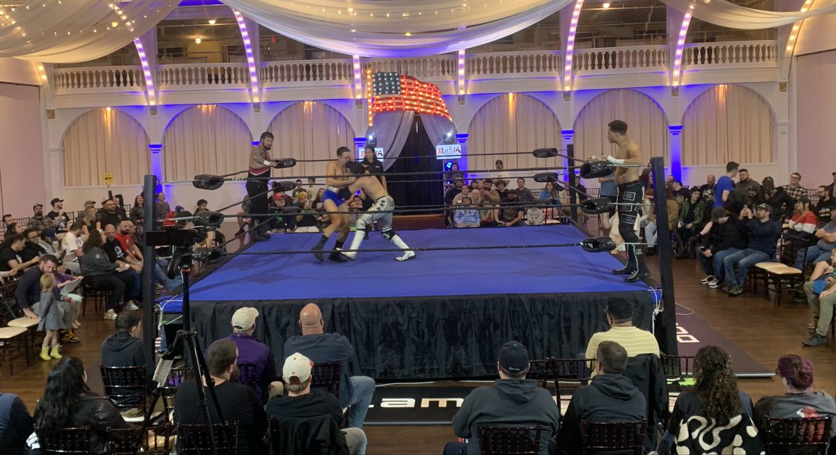 Booking #121 of 2025.   

<a href="/WrestlingOpenRI/">Wrestling Open RI</a> 
<a href="/beyondwrestling/">Beyond Wrestling</a> 
<a href="/indiewrestling/">IWTV</a> 

🎤❤️