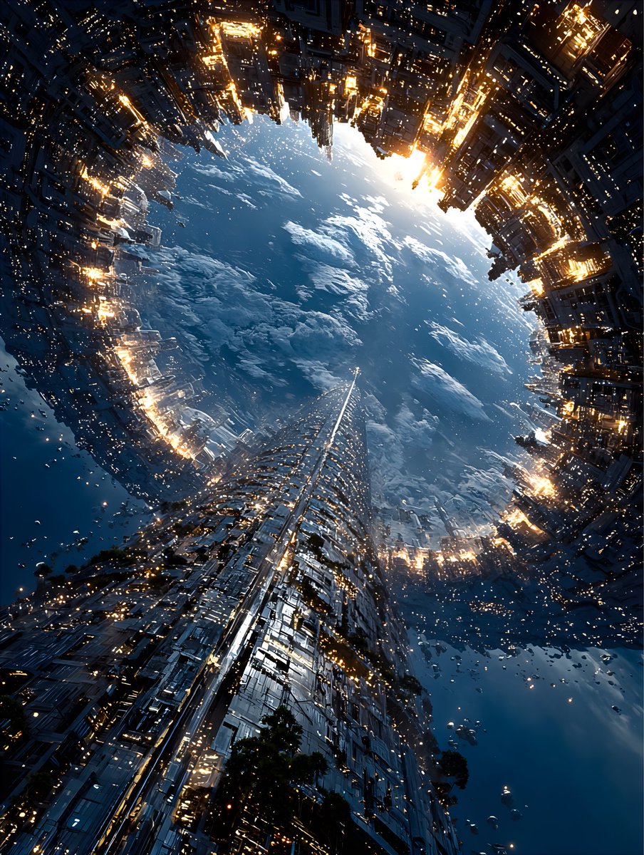#mimiめる

【宇宙ステーション】

お題：高解像度
プロンプト：Ultra Detailed 16K と transcendence

AI Midjourney