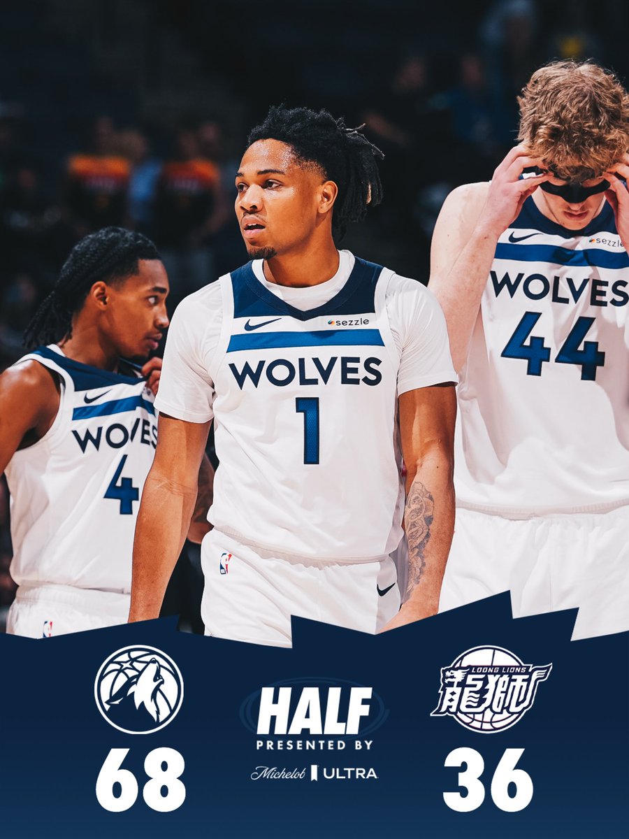 Timberwolves's tweet image. quick break.