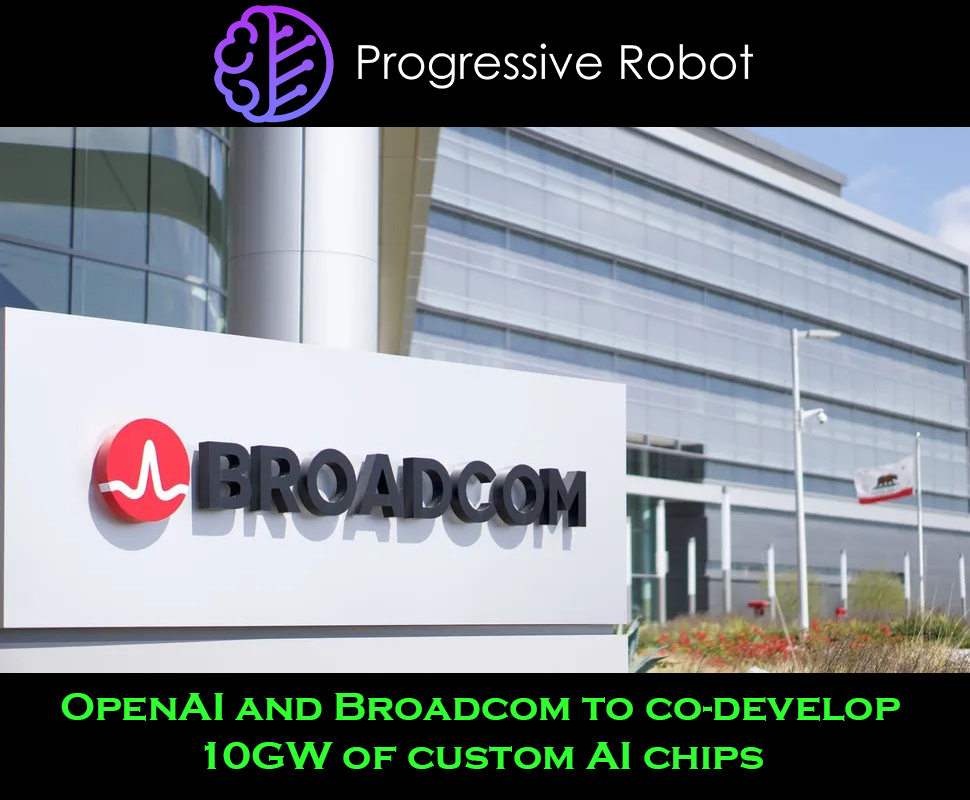 ProgresiveRobot's tweet image. BREAKING: OpenAI x Broadcom will co-develop 10GW of custom AI chips, rolling out from 2026. ⚙️
A massive step toward in-house silicon — and a possible shift beyond Nvidia. 👀
#OpenAI #Broadcom #AIChips #Semiconductors #TechNews #AIInfrastructure