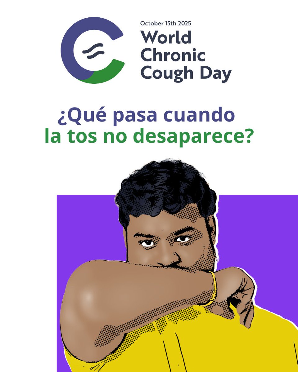 FUNDAPSO's tweet image. ¿Qué sucede cuando la tos no desaparece? Para muchas personas, una tos persistente es más que una simple irritación. Puede afectar el sueño, el trabajo, las relaciones y la calidad de vida en general. chronicough.gaapp.org #ChronicCoughDay #WCCD2025