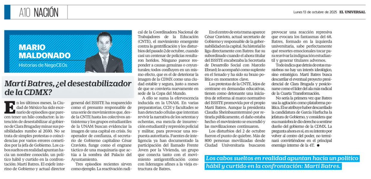 ¿Y el ejecutivo federal?